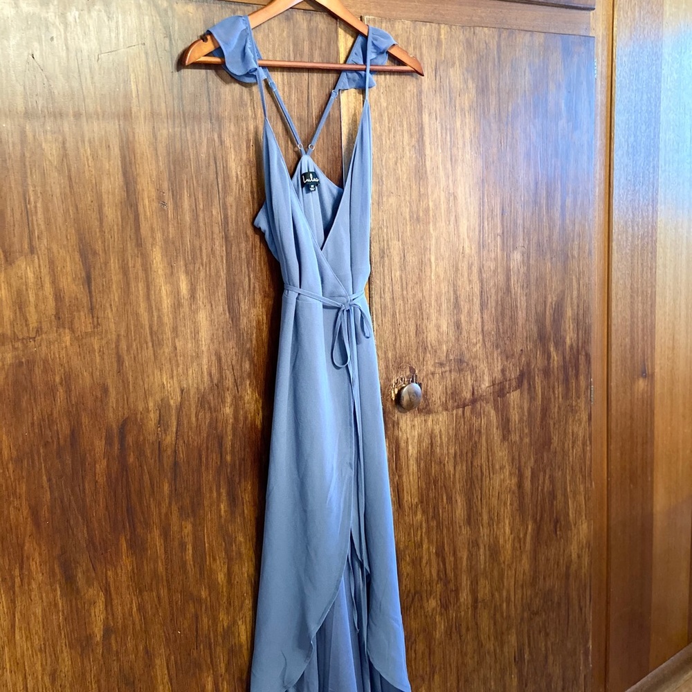 Lulu’s Here’s To Us High Low Wrap Dress